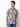 Men Shirt Print Grey Slim Fit