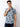 Men Shirt Print Green Slim Fit