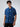 Men Shirt Print Blue Relaxed Fit