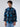 Men Shirt Print Blue Navy Regular Fit