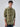 Men Shirt Print Green Regular Fit