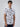 Men Shirt Print White Regular Fit