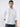 Men Shirt Print White Regular Fit