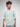 Men Shirt Print Blue Slim Fit