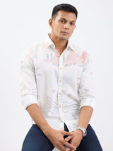 Men Shirt White Slim Fit