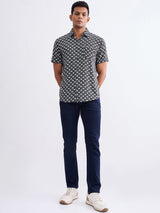 Men Shirt Black Slim Fit