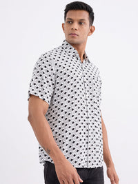 Men Shirt White Slim Fit