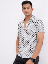 Men Shirt White Slim Fit