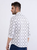 Men Shirt White Slim Fit