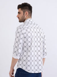 Men Shirt White Slim Fit