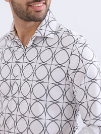 Men Shirt White Slim Fit