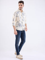 Men Shirt White Slim Fit