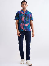 Men Shirt Grey Relaxed Fit