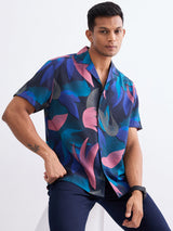 Men Shirt Grey Relaxed Fit