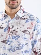 Men Shirt Blue Slim Fit