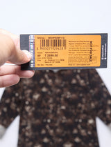 Men Shirt Print Brown Regular Fit