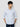 Men Shirt Print Ice Blue Regular Fit