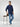 Men Shirt Solid Navy Blue Regular Fit