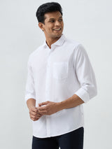 Men Shirt White Slim Fit