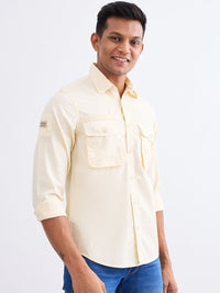 Men Shirt White Slim Fit