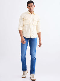 Men Shirt White Slim Fit