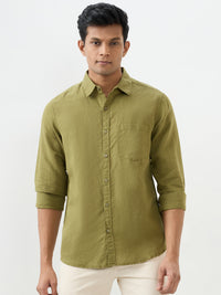 Men Shirt Black Slim Fit