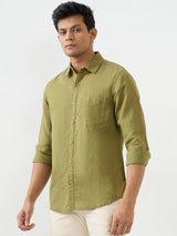 Men Shirt Black Slim Fit