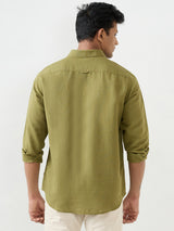 Men Shirt Black Slim Fit