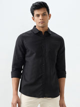 Men Shirt Green Slim Fit