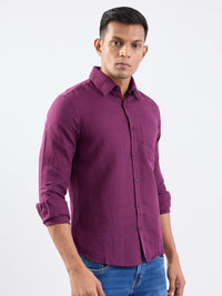 Men Shirt Red Slim Fit