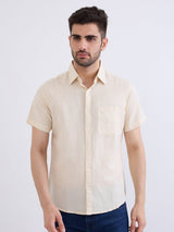 Men Shirt White Slim Fit