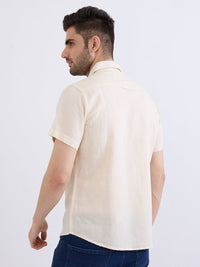 Men Shirt White Slim Fit