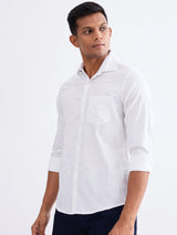Men Shirt White Slim Fit