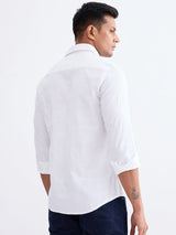 Men Shirt White Slim Fit