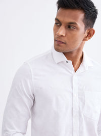 Men Shirt White Slim Fit