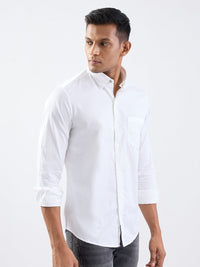 Men Shirt White Slim Fit