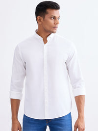 Men Shirt White Slim Fit