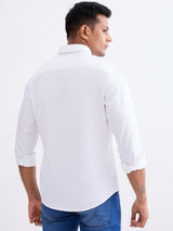 Men Shirt White Slim Fit