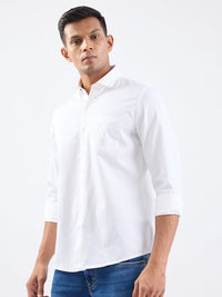 Men Shirt White Slim Fit