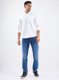 Men Shirt White Slim Fit