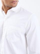 Men Shirt White Slim Fit
