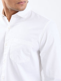 Men Shirt White Slim Fit