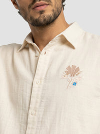 Men Shirt Solid White Regular Fit