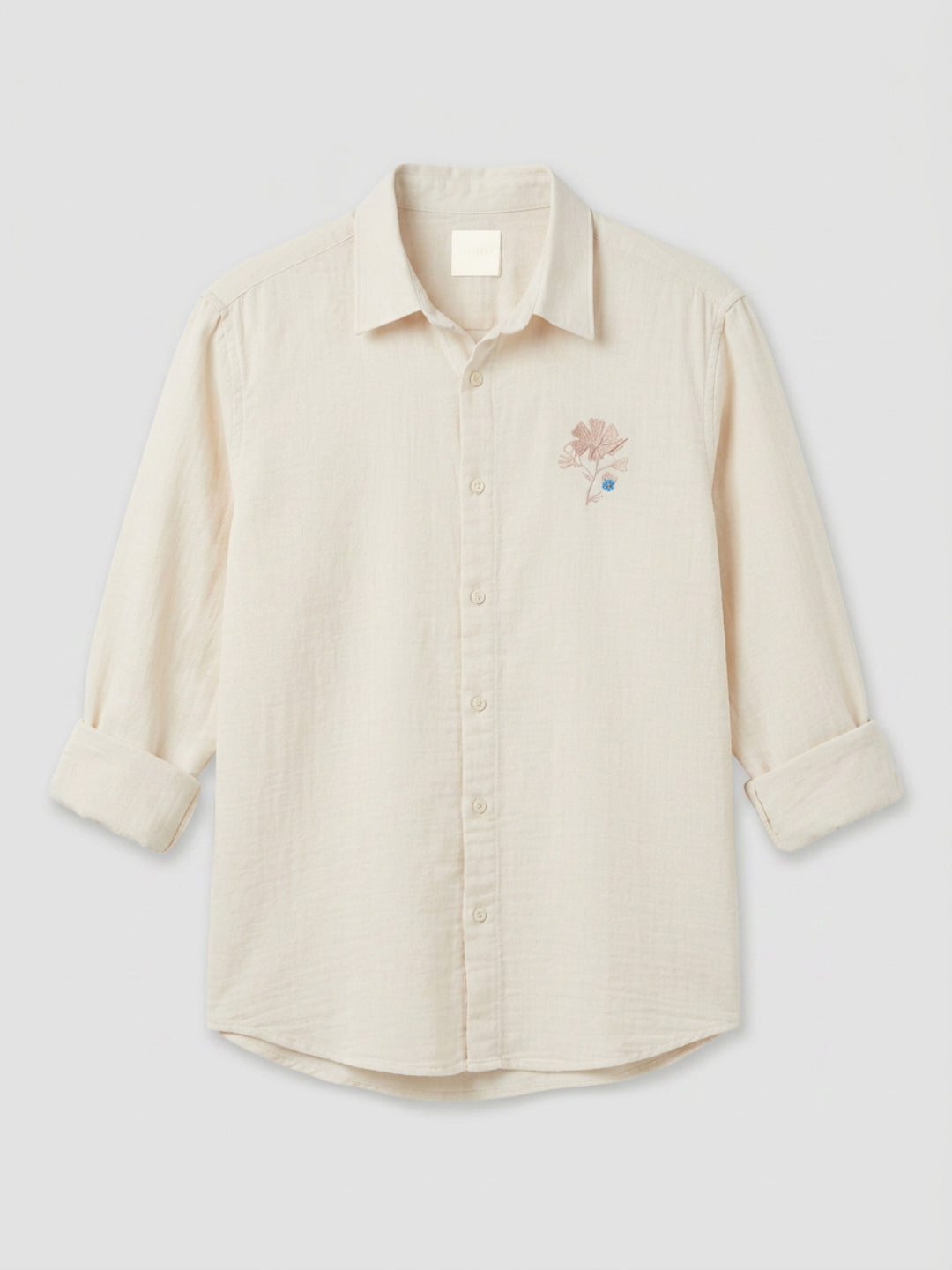 Men Shirt Solid White Regular Fit