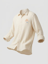 Men Shirt Solid White Regular Fit