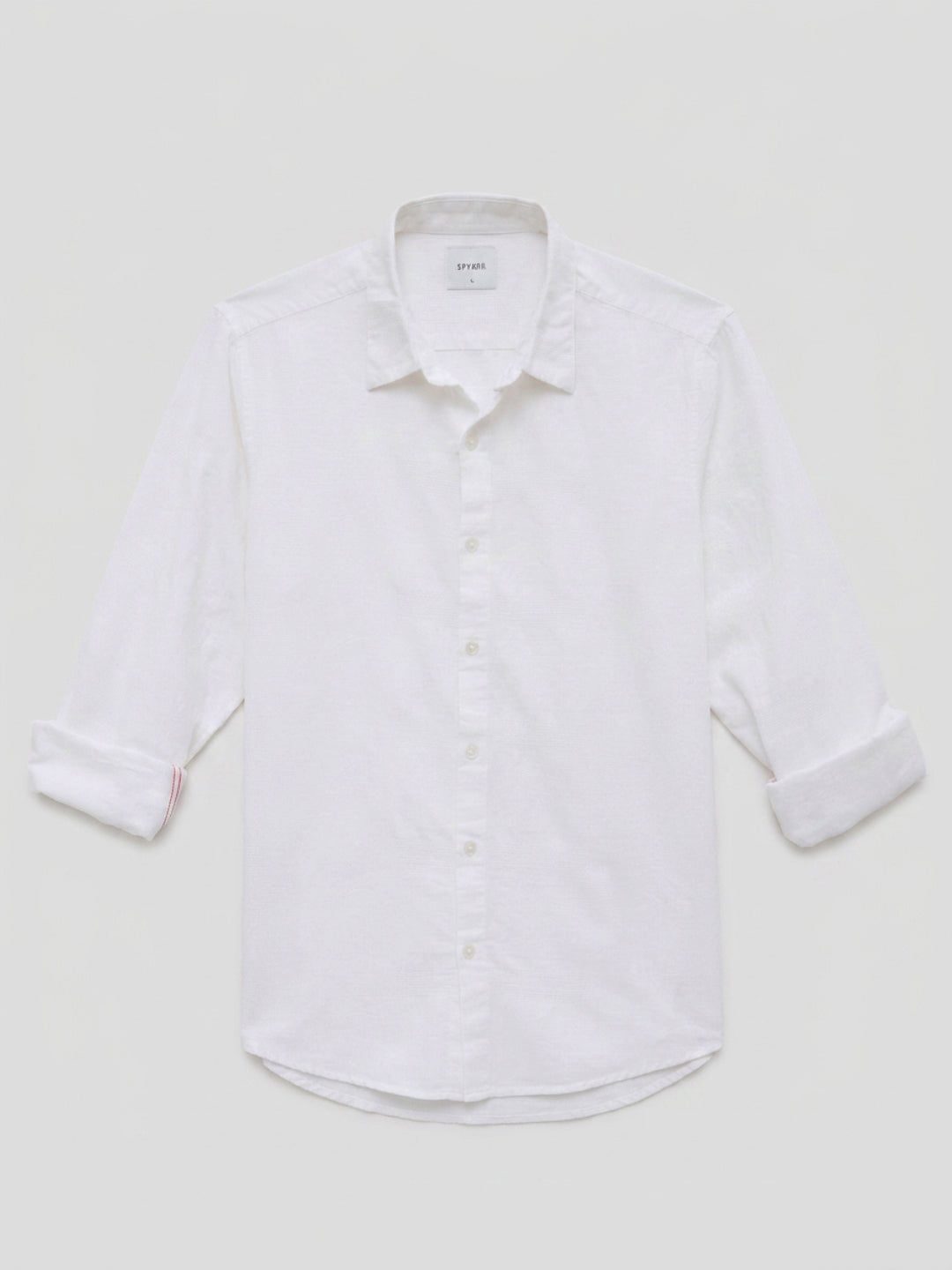 Men Shirt Solid White Regular Fit