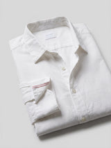 Men Shirt Solid White Regular Fit