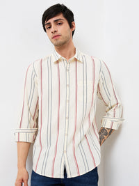 Men Shirt White Slim Fit