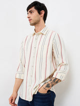 Men Shirt White Slim Fit