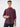 Men Shirt Stripe Red Slim Fit